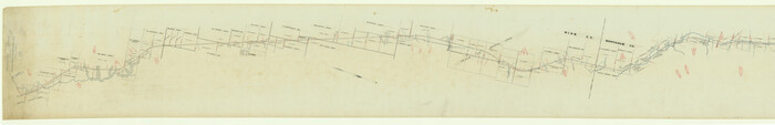 64468, Map of Chicago, Rock Island & Texas Railway through Montague and Wise Counties, Texas, General Map Collection