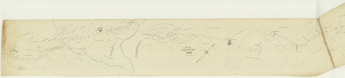 64475, Map of Red River Division of International & Great Northern Railroad, General Map Collection