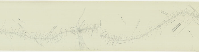 64571, [T. & G. Ry. Main Line, Texas, Right of Way Map, Center to Gary], General Map Collection