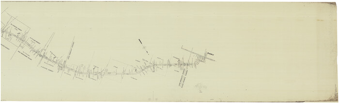 64572, [T. & G. Ry. Main Line, Texas, Right of Way Map, Center to Gary], General Map Collection