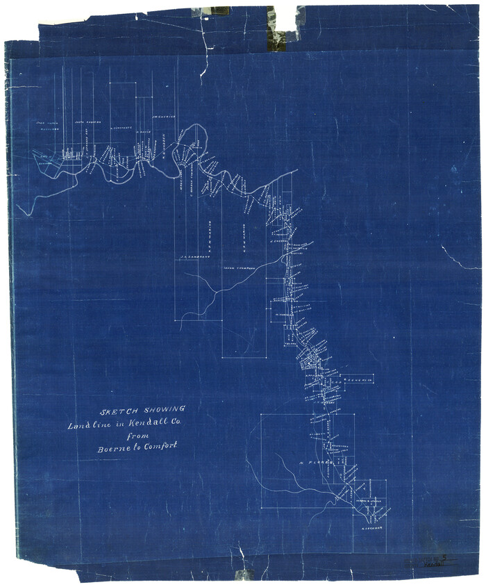 6458, Kendall County Rolled Sketch 5, General Map Collection
