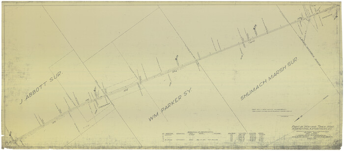 64596, Right of Way and Track Map International & Gt. Northern Ry. operated by the International & Gt. Northern Ry. Co., Columbia Branch, Gulf Division, General Map Collection