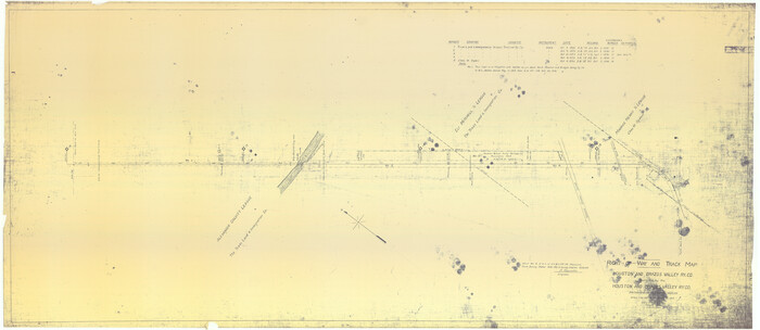 64604, Right-of-Way & Track Map, Houston and Brazos Valley Ry. Co. operated by the Houston and Brazos Valley Ry. Co., General Map Collection