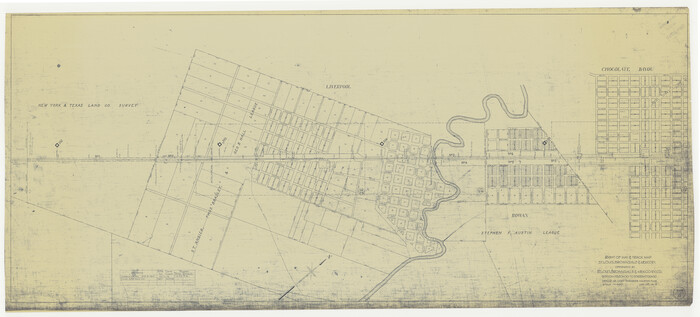 64620, Right of Way & Track Map, St. Louis, Brownsville & Mexico Ry. operated by St. Louis, Brownsville & Mexico Ry. Co., General Map Collection