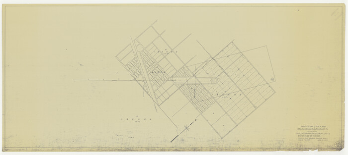 64626, Right of Way & Track Map, St. Louis, Brownsville & Mexico Ry. operated by St. Louis, Brownsville & Mexico Ry. Co., General Map Collection