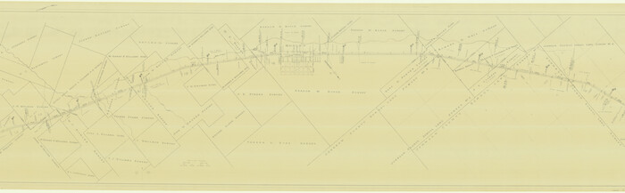 64648, [G. C. & S. F. Ry. Northern-Division, Alignment and Right of Way Map, Weatherford Branch, Johnson and Hood Counties, Texas], General Map Collection