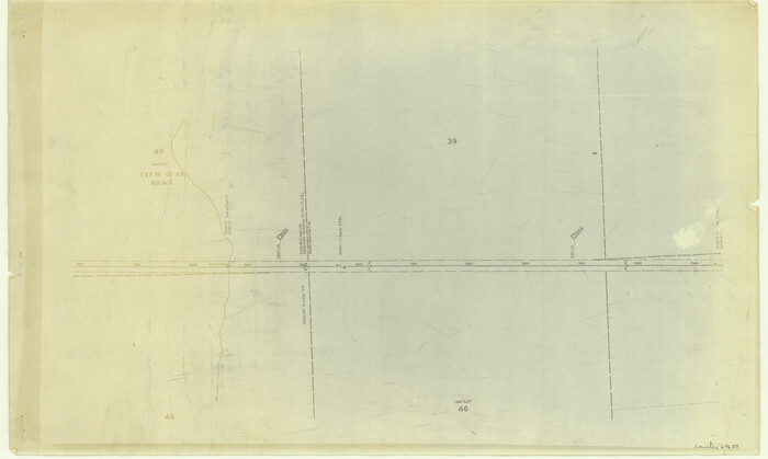 64659, [Right of Way & Track Map, The Texas & Pacific Ry. Co. Main Line], General Map Collection