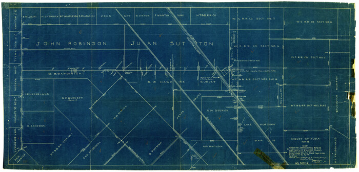 6466, Harris County Rolled Sketch WHW, General Map Collection
