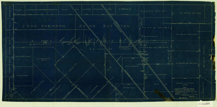 6466, Harris County Rolled Sketch WHW, General Map Collection