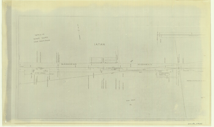 64666, [Right of Way & Track Map, The Texas & Pacific Ry. Co. Main Line], General Map Collection