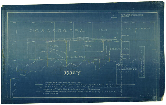 6469, Kenedy County Rolled Sketch 9, General Map Collection