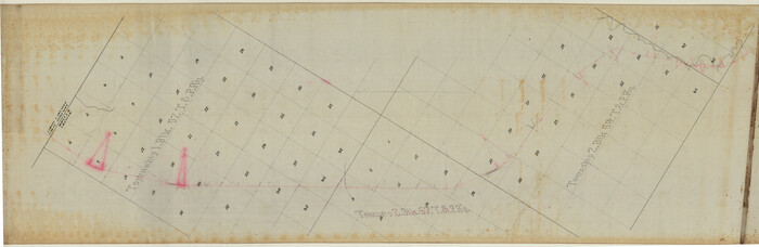 64706, [Map showing the location of the Pecos Valley Railway through H. &. G. N. R.R. Co. Land in Reeves Co., Texas], General Map Collection