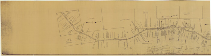 64709, [Atchison, Topeka & Santa Fe from Paisano to south of Plata], General Map Collection