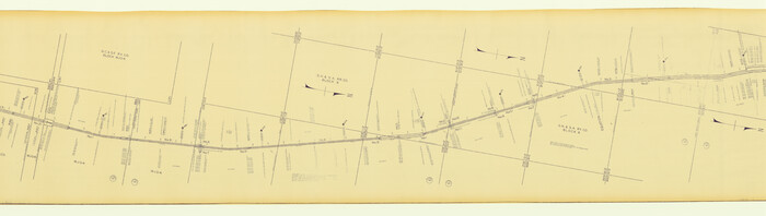 64711, [Atchison, Topeka & Santa Fe from Paisano to south of Plata], General Map Collection