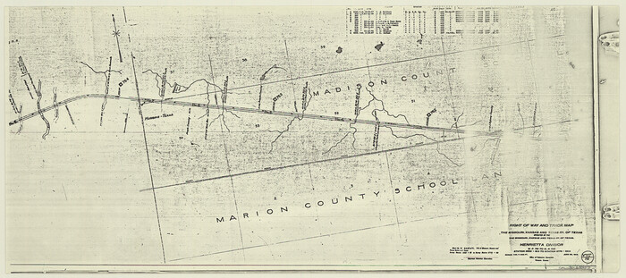 64753, Right of Way and Track Map, the Missouri, Kansas and Texas Ry. of Texas - Henrietta Division, General Map Collection