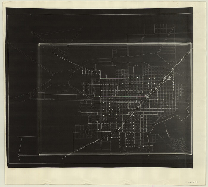 64770, [Pacific & Santa Fe Railroad through Fort Stockton], General Map Collection