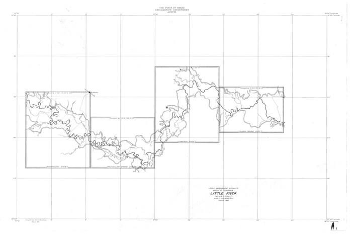 65070, Little River, Widths of Floodways, General Map Collection