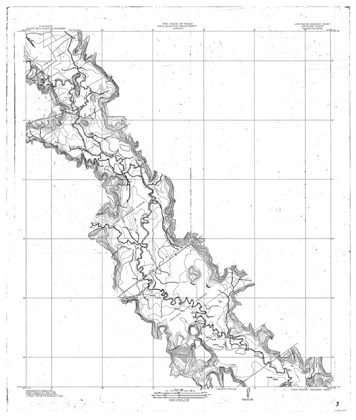 65073, Navasota River, Long Bridge Crossing Sheet, General Map Collection