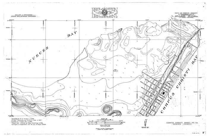 65090, Nueces River, Corpus Christi Sheet No. 1-A, General Map Collection