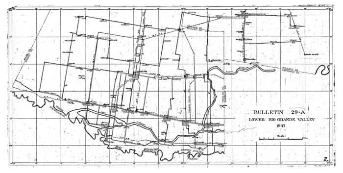 65103, Rio Grande, Lower Rio Grande Valley/Bulletin 29-A, General Map Collection