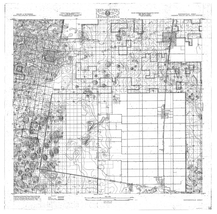 65110, Rio Grande, Raymondville Sheet, General Map Collection