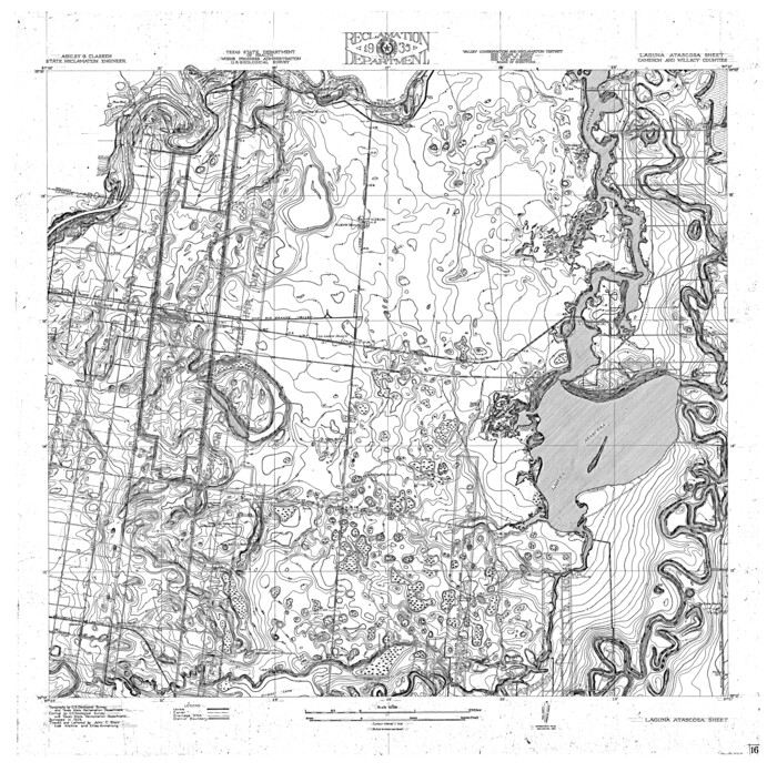 65112, Rio Grande, Laguna Atascosa Sheet, General Map Collection