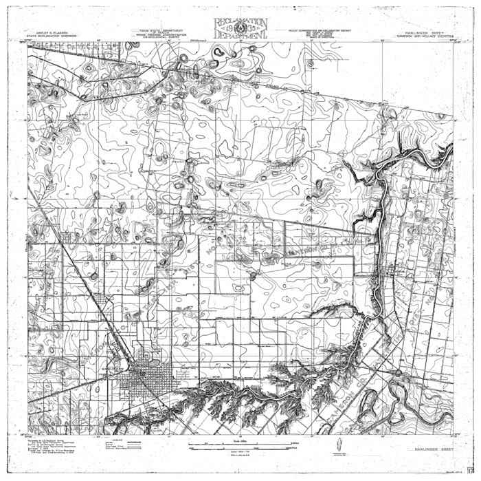 65113, Rio Grande, Harlingen Sheet, General Map Collection