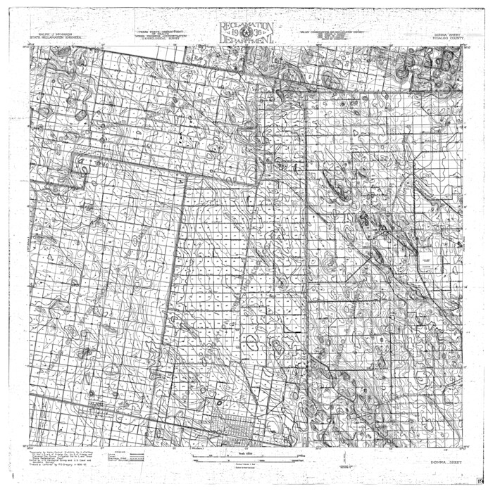 65117, Rio Grande, Donna Sheet, General Map Collection