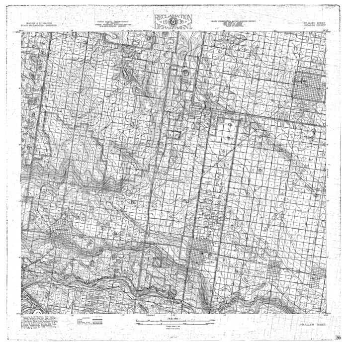65118, Rio Grande, McAllen Sheet, General Map Collection