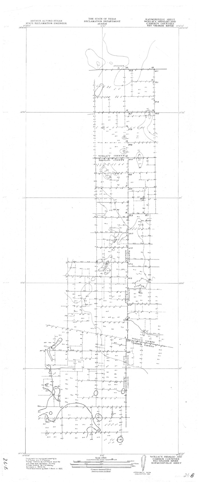 65127, Rio Grande, Raymondville Sheet, General Map Collection