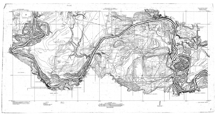 65136, Sabine River, Toll Bridge Sheet, General Map Collection