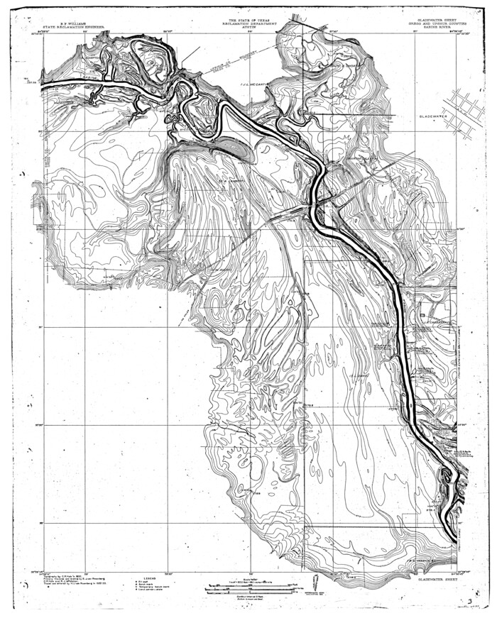 65138, Sabine River, Gladewater Sheet, General Map Collection