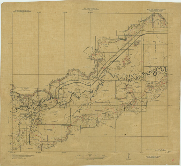 65164, South Sulphur River, Bonner Point Sheet, General Map Collection