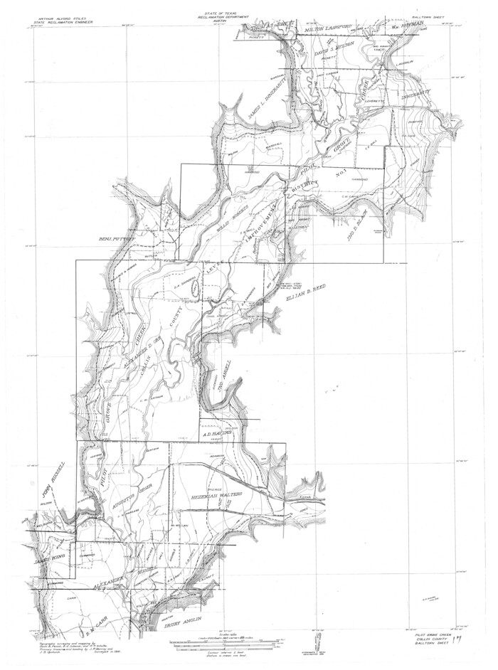 65195, Trinity River, Balltown Sheet/Pilot Grove Creek, General Map Collection