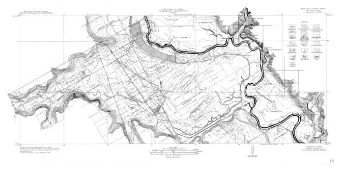 65197, Trinity River, Five Mile Creek Sheet, General Map Collection