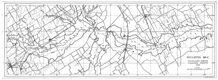 65245, Trinity River, Bulletin 30C/Richland Creek, General Map Collection