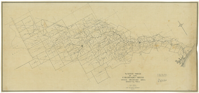 65261, Water-Shed of the Colorado River, General Map Collection