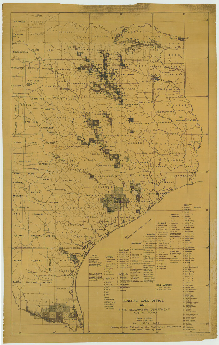 65264, General Land Office and State Reclamation Department - Topographic Sheets, General Map Collection