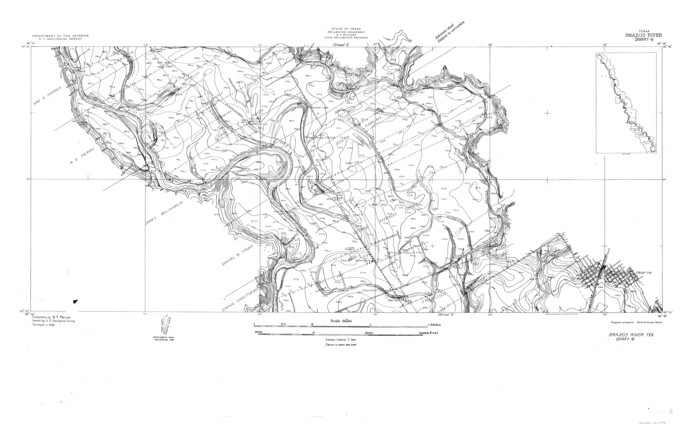 65297, Brazos River, Brazos River Sheet 4, General Map Collection