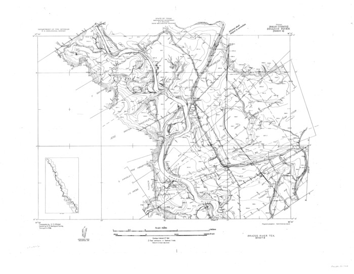 65301, Brazos River, Brazos River Sheet 8, General Map Collection