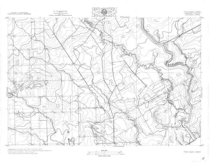 65317, Colorado River, Twin Basin Sheet, General Map Collection
