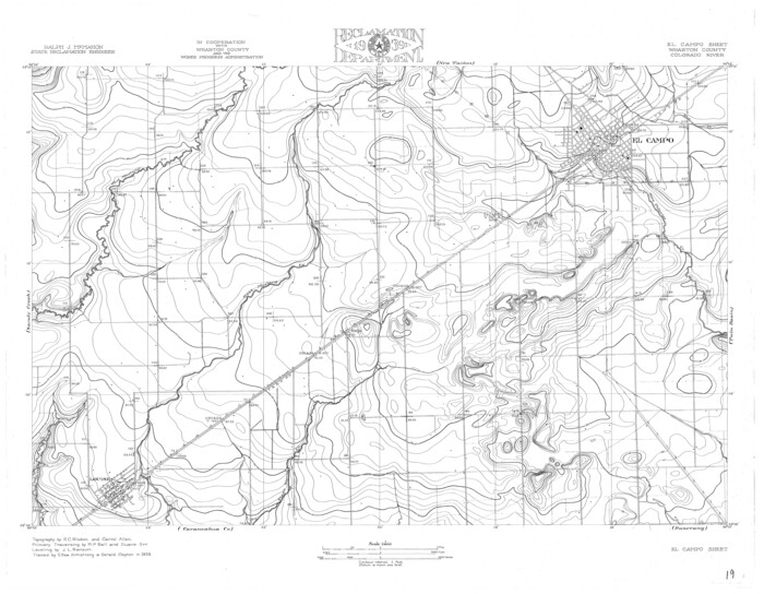 65318, Colorado River, El Campo Sheet, General Map Collection