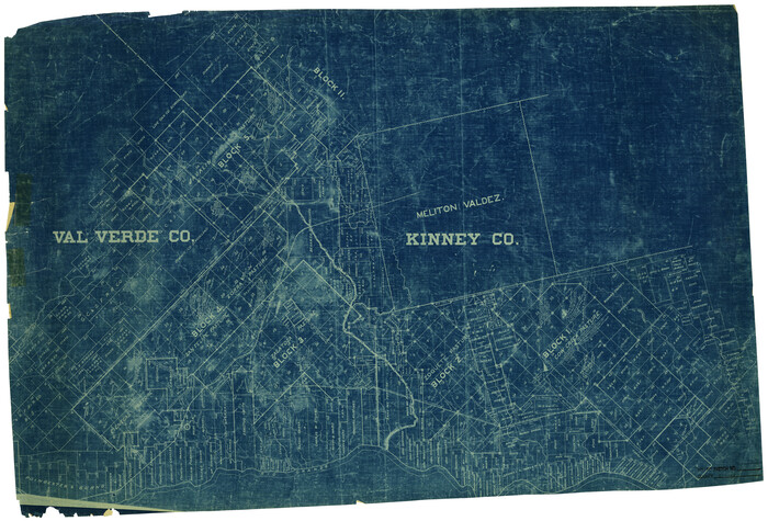 6534, Kinney County Rolled Sketch 2, General Map Collection