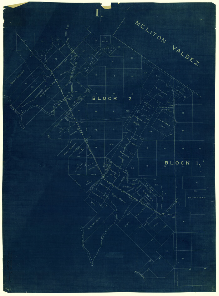 6535, Kinney County Rolled Sketch 3, General Map Collection
