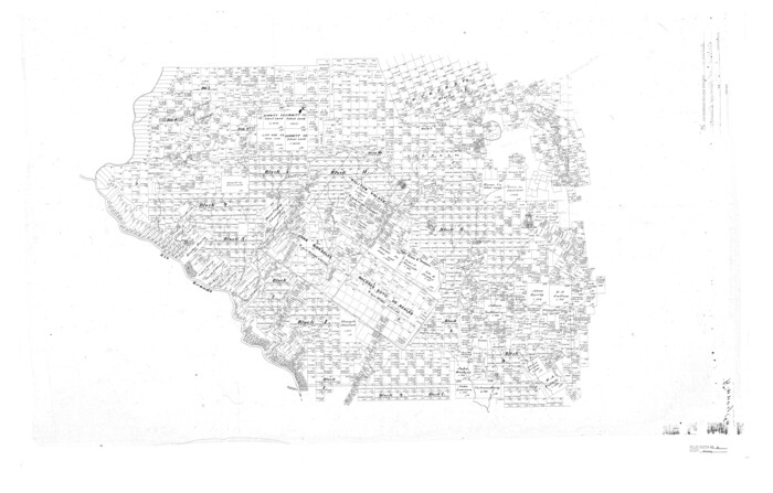 6537, Kinney County Rolled Sketch 8, General Map Collection
