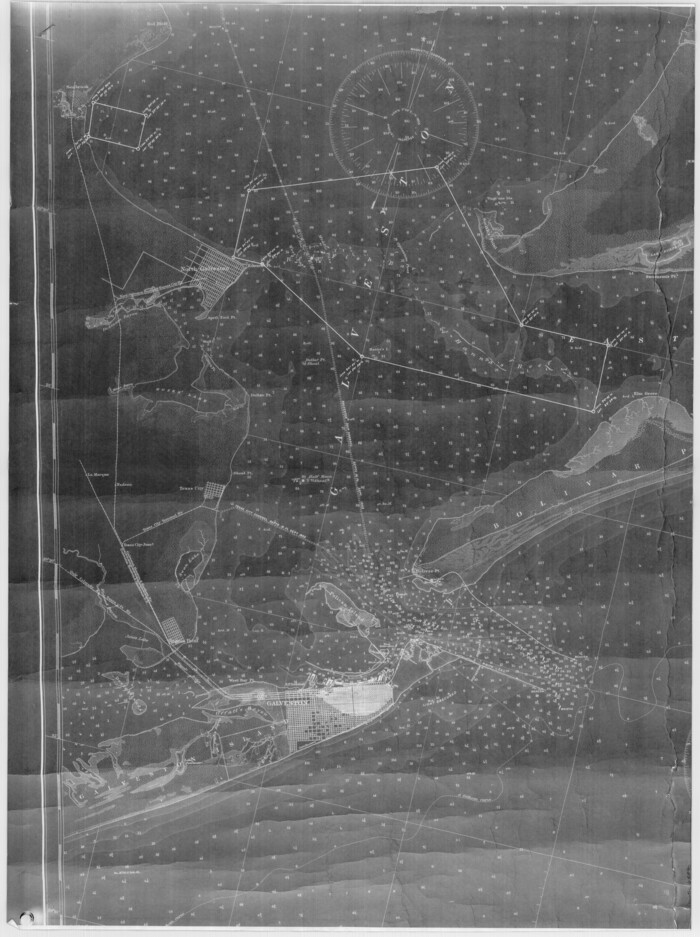 65390, Galveston Bay, Texas, General Map Collection