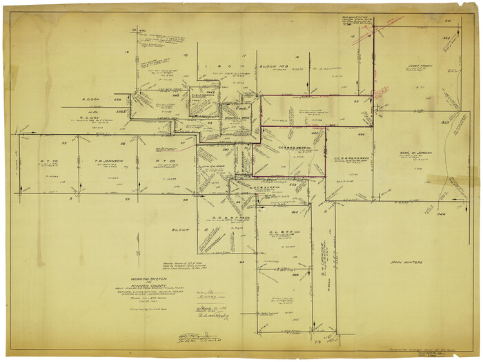 6541, Kinney County Rolled Sketch 12, General Map Collection