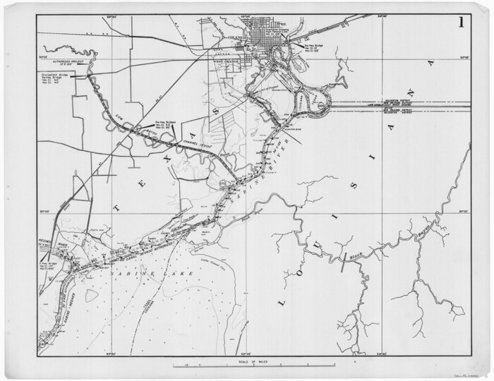 65420, Navigation Maps of Gulf Intracoastal Waterway, Port Arthur to Brownsville, Texas, General Map Collection