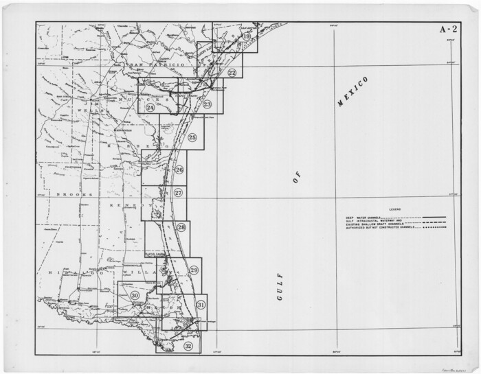 65421, Navigation Maps of Gulf Intracoastal Waterway, Port Arthur to Brownsville, Texas, General Map Collection
