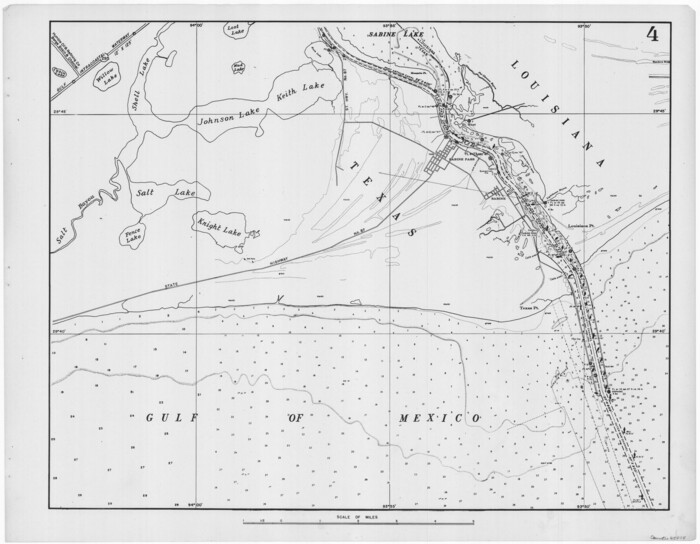 65424, Navigation Maps of Gulf Intracoastal Waterway, Port Arthur to Brownsville, Texas, General Map Collection